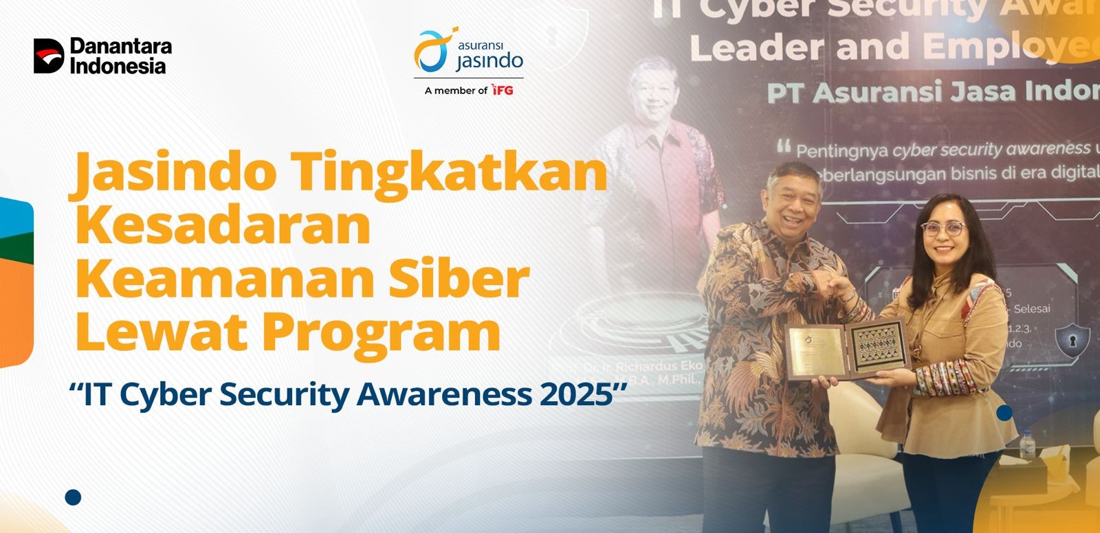 Jasindo Tingkatkan Kesadaran Keamanan Siber Lewat Program “IT Cyber Security Awareness 2025”