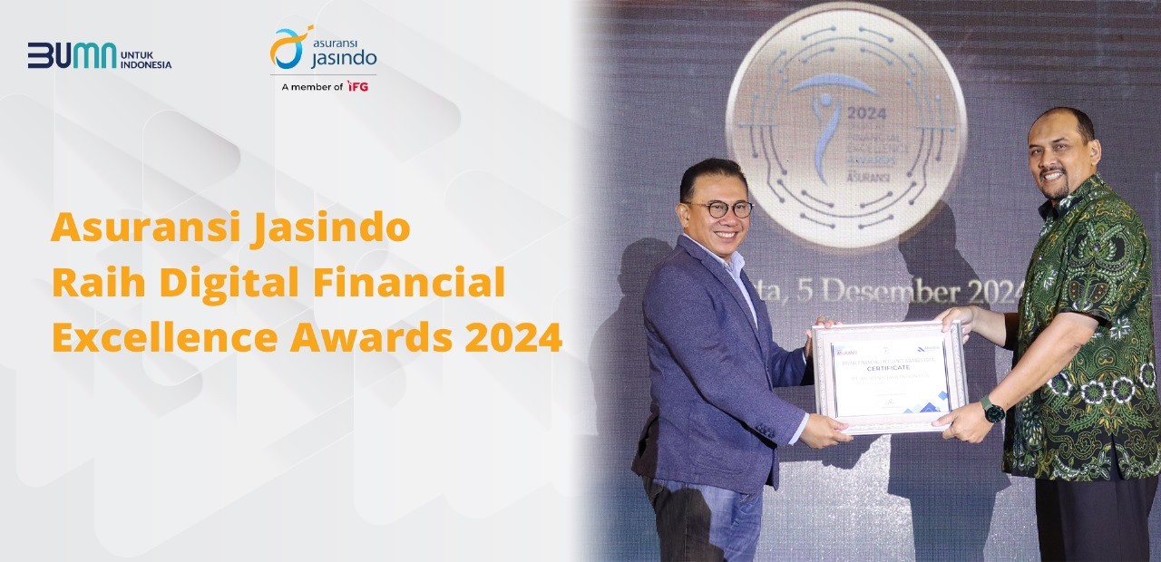 Asuransi Jasindo Raih Digital Financial Excellence Awards 2024