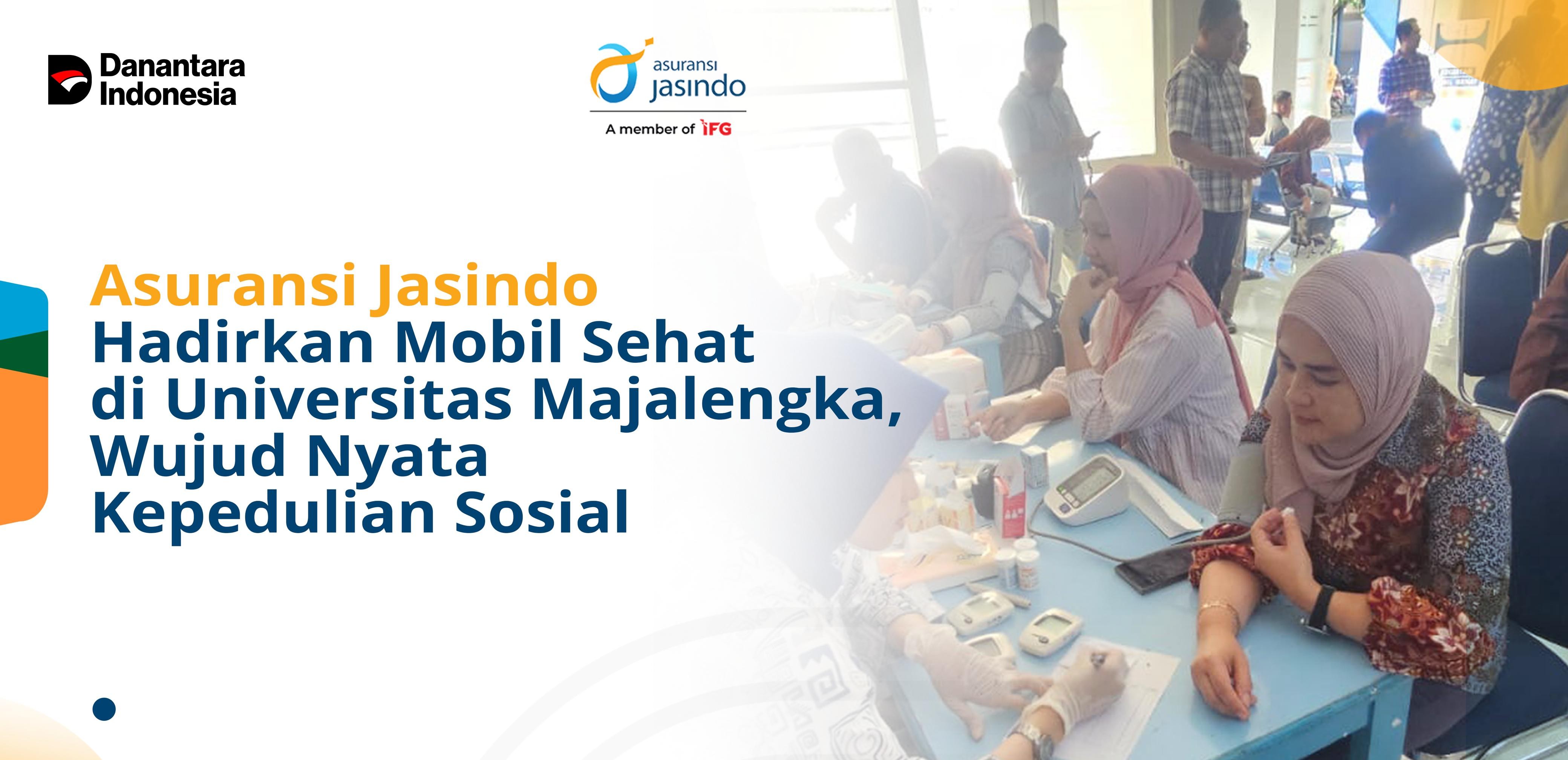 Asuransi Jasindo Hadirkan Mobil Sehat di Universitas Majalengka, Wujud Nyata Kepedulian Sosial