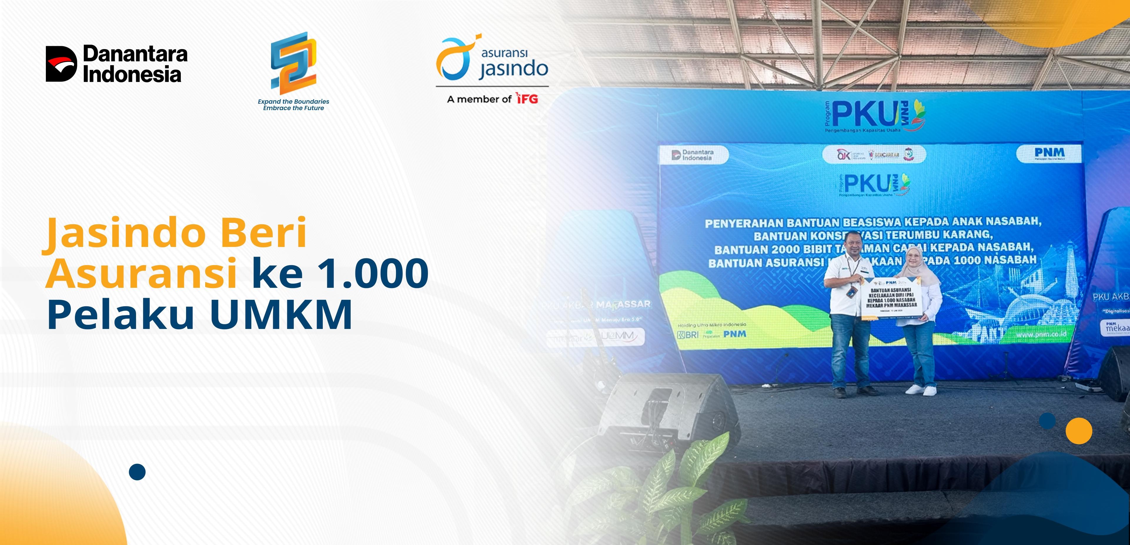 Jasindo Beri Asuransi ke 1.000 Pelaku UMKM