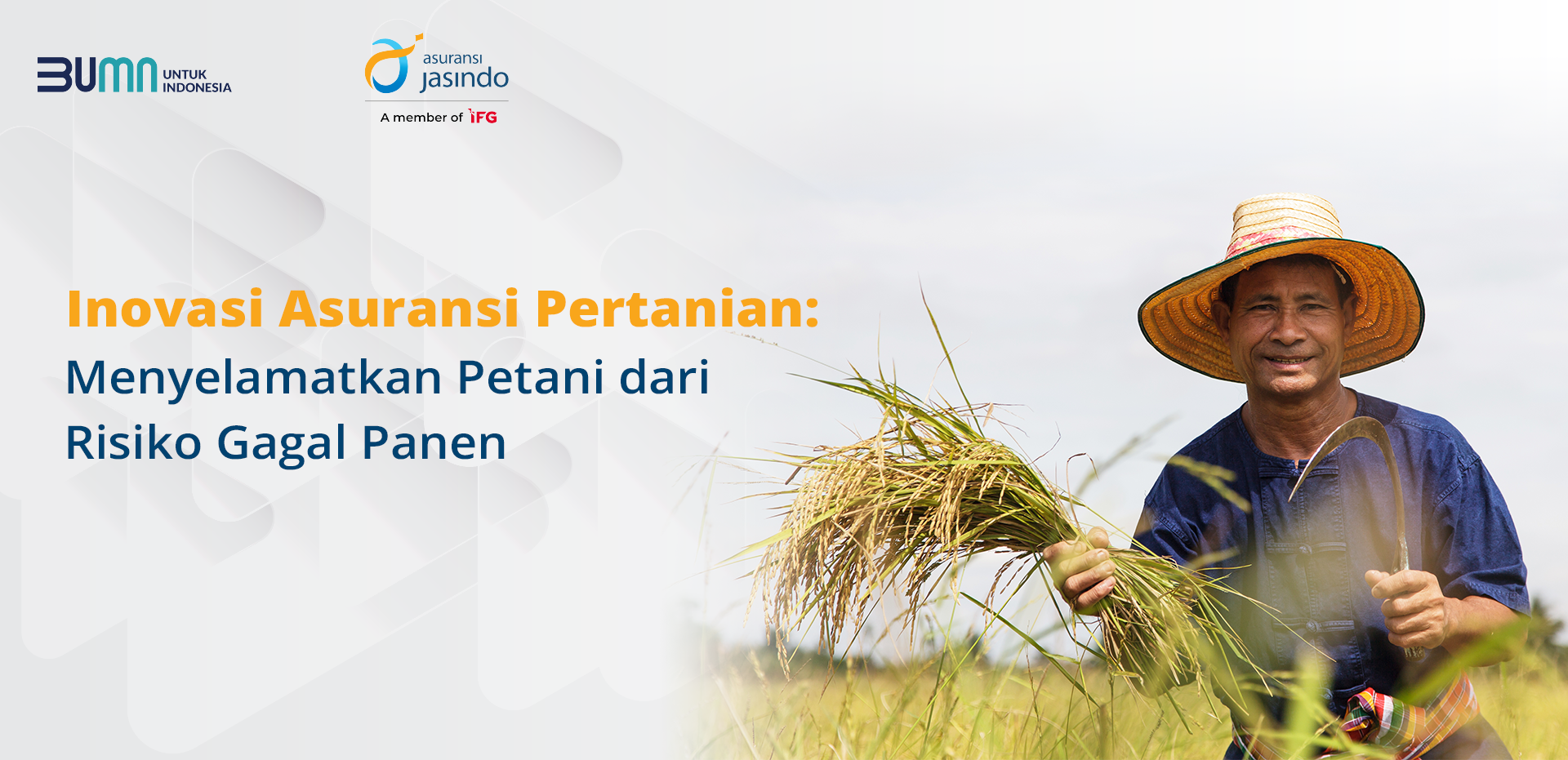 Inovasi Asuransi Pertanian: Menyelamatkan Petani dari Risiko Gagal Panen